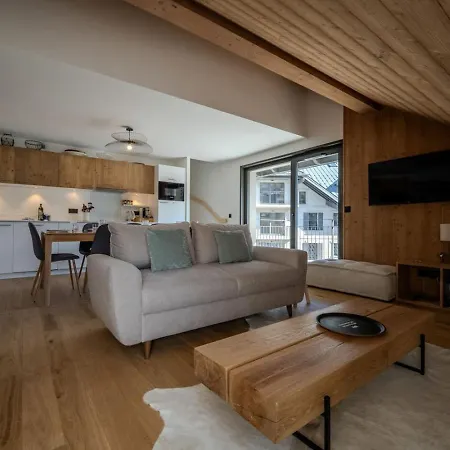 Canopee Duplex 4 Ch Proche Remontees Vues Apartment Saint-Gervais-les-Bains
