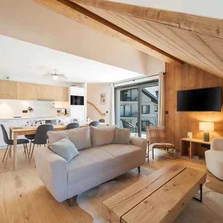 Apartment Canopee Duplex 4 Ch Proche Remontees Vues Saint-Gervais-les-Bains